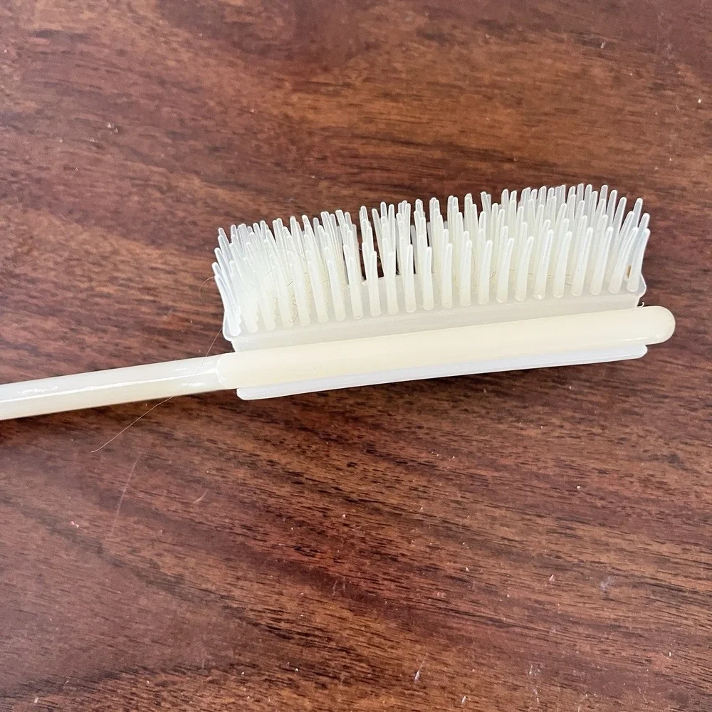Vintage Tupper Corp NU-COMBE Nylon Comb & Brush Set Patent 2681967 USA